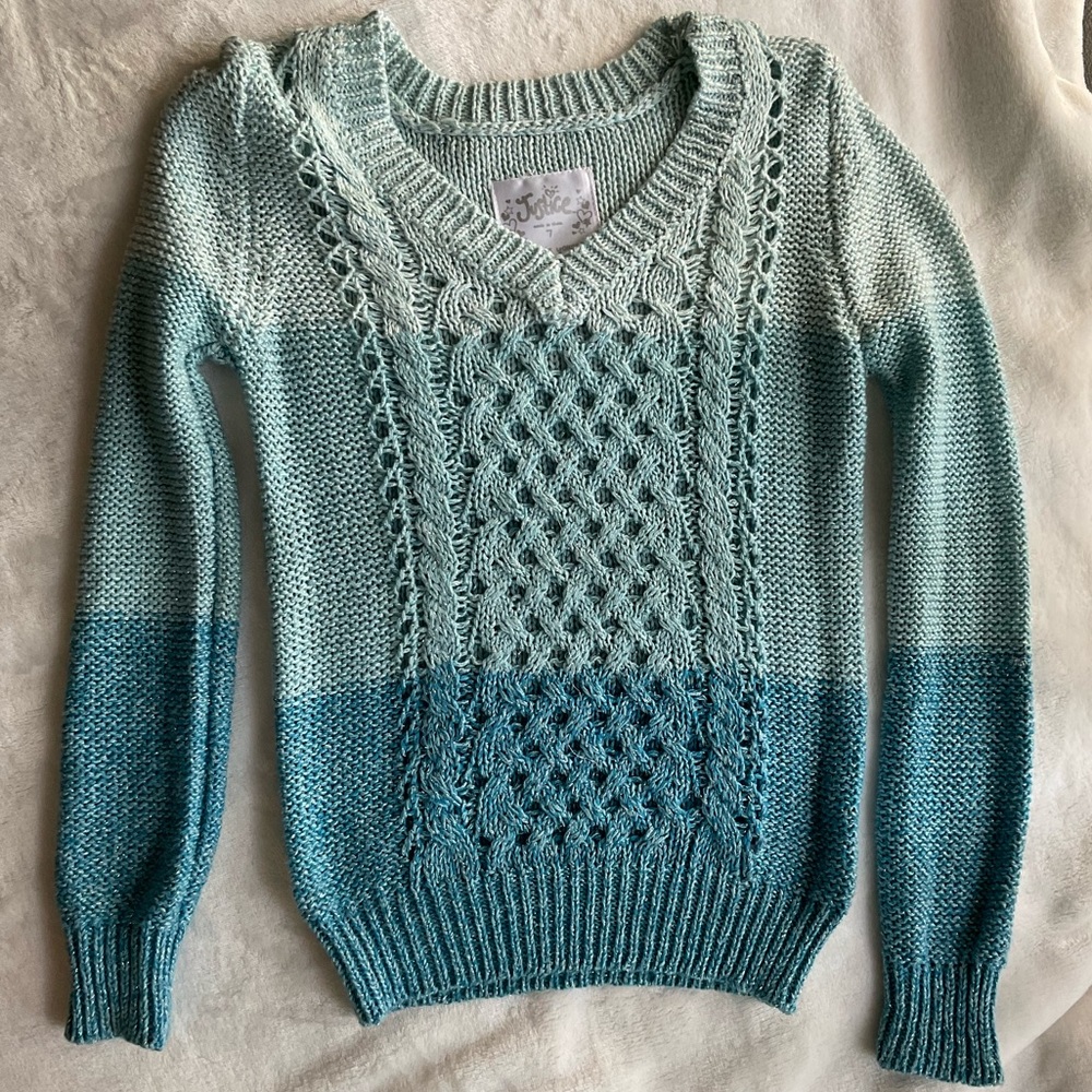 (JUSTICE) sweater Size 7 kids